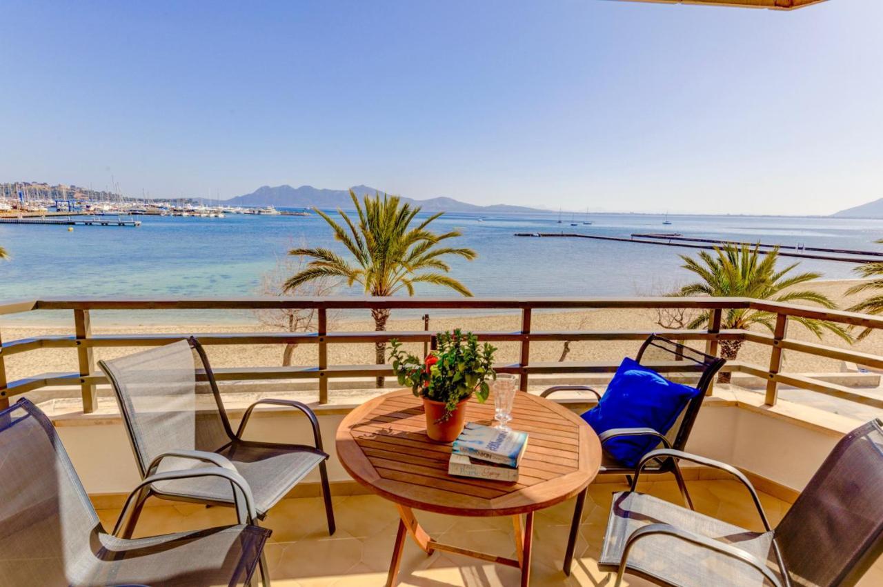 Beachfront Apartment Simar By Sealand Villas Port de Pollenca Exterior photo