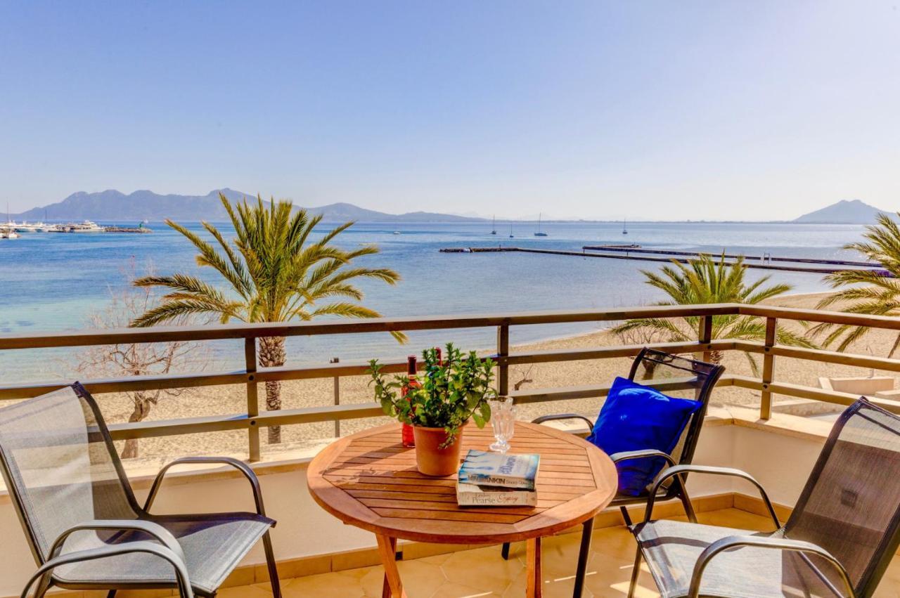 Beachfront Apartment Simar By Sealand Villas Port de Pollenca Exterior photo