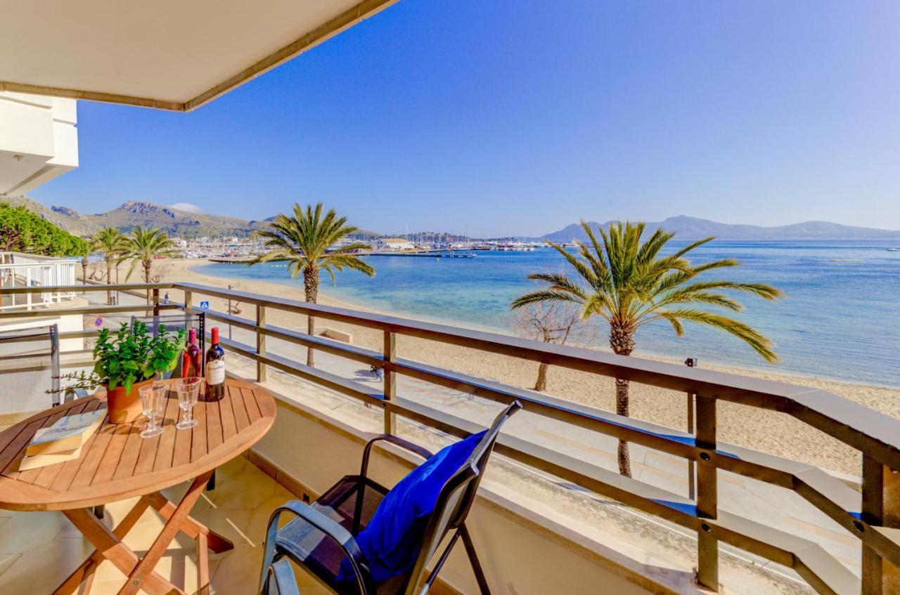 Beachfront Apartment Simar By Sealand Villas Port de Pollenca Exterior photo