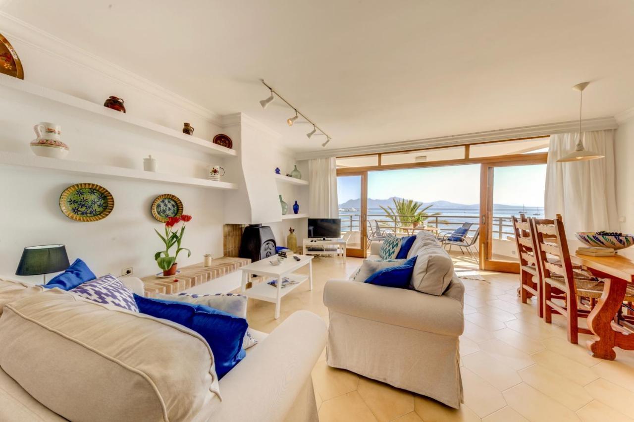 Beachfront Apartment Simar By Sealand Villas Port de Pollenca Exterior photo
