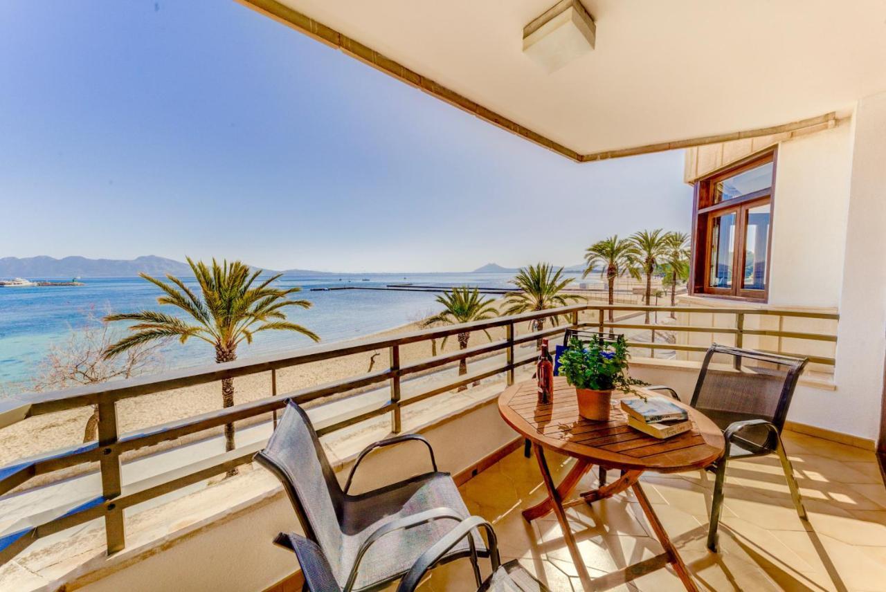 Beachfront Apartment Simar By Sealand Villas Port de Pollenca Exterior photo