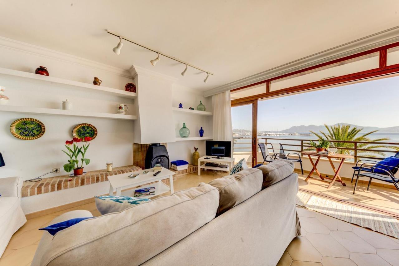 Beachfront Apartment Simar By Sealand Villas Port de Pollenca Exterior photo